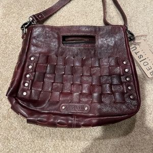 NWT BEDSTU BED STU KEIKI SHOULDER CROSSBODY BAG MERLOT